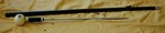 William C. Johnson Sword Cane now with an antique ivory cue ball - still available