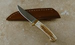 Jim Downie Custom Stag Handled Hunting Knife
