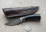 Herb Derr Damascus Knife
