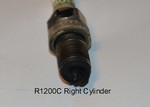 right cylinder