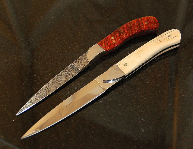 Mammoth Dagger $275 Damascus $225