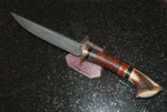 A Scagel style knife by Ron Welling's 12 year old grandson