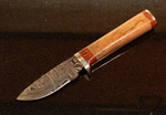 K. Lesswing Damascus Knife