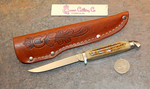 Queen Bird and Trout, box, sheath

$85