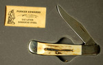 Parker-Edwards damascus, stag knife

$100