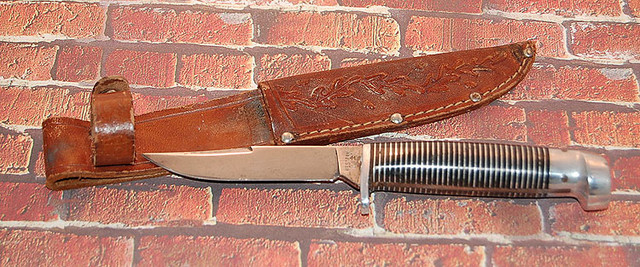Older Western fixed blade knife, known as a Black Beauty; great shape for a nice smaller knife.

$50