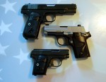 P238 and Colt .25 and .380 autos