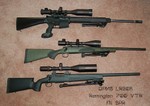 scoped rifles