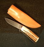 Pullen Knife, nice stag, compass in butt