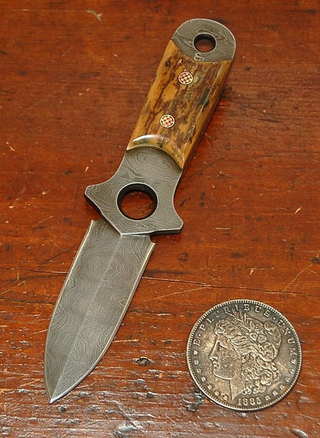 Erwin Roach Damascus Dagger