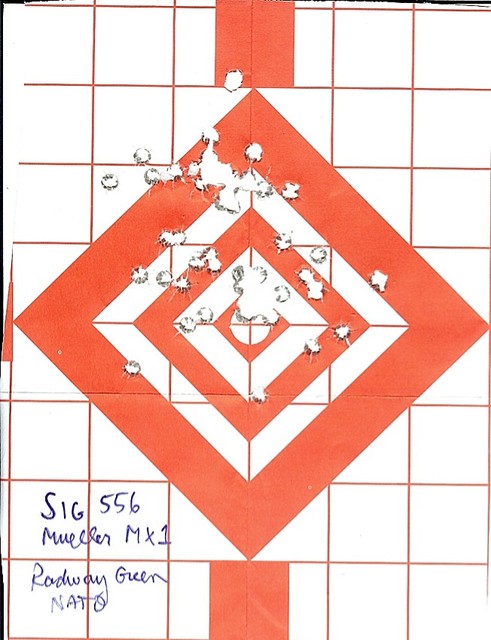 SIG556 target